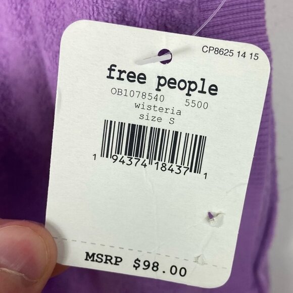 NWT Free People Radiant Joggers Wisteria Purple Pants Size Small New With Tags - Picture 6 of 16